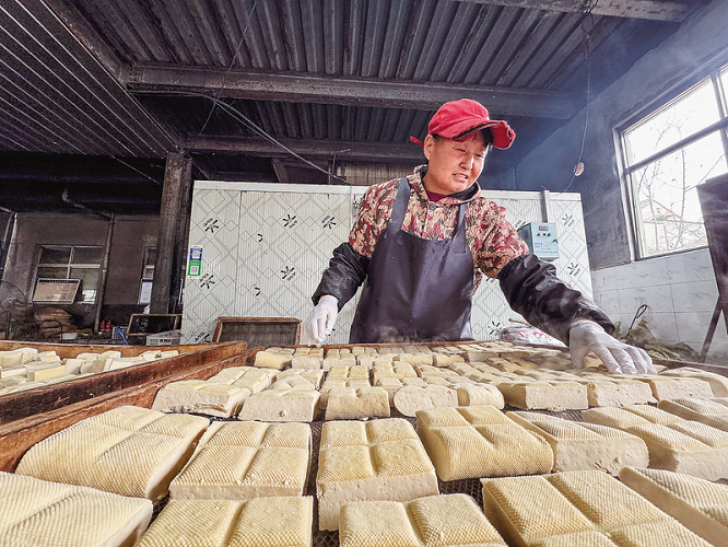 <b>商洛市洛南县：小豆腐做成大产业  </b>