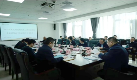 <b>延能集团召开2024年度直属党组织书记抓基层党建及意识形态工作述职评议考</b>