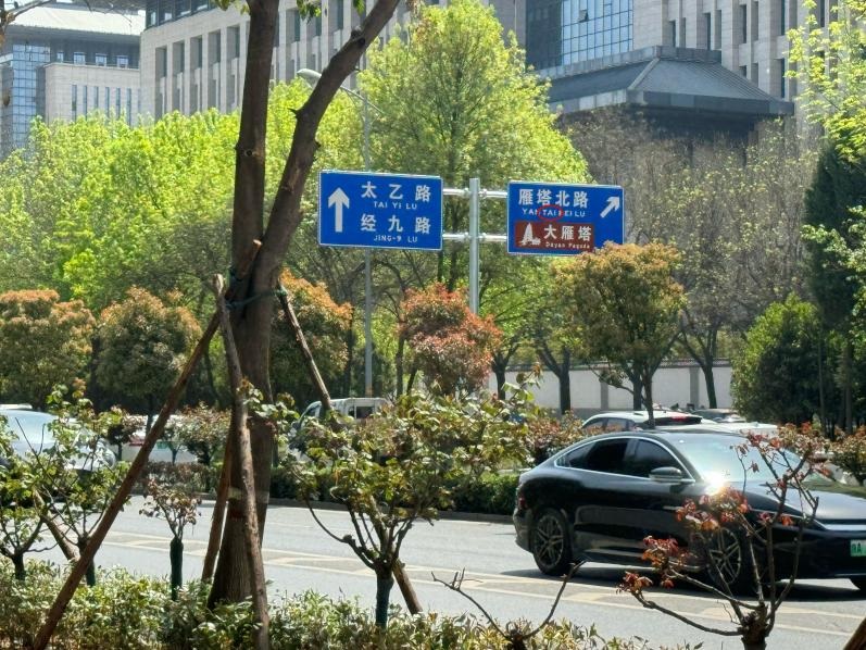 <b>“雁塔北路”是TA还是TAI？西安这处路标拼音多了一杠</b>