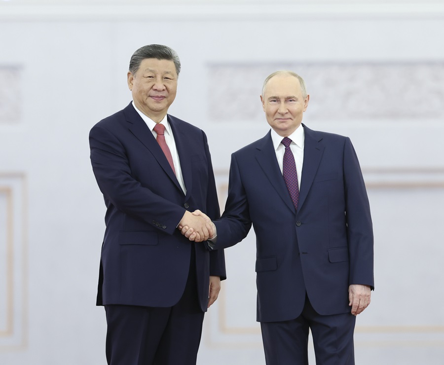 <b>习近平同俄罗斯总统普京会谈</b>