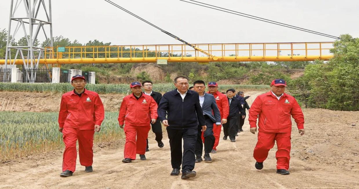 <b>延长石油管道运输公司郭广文到第五分公司调研</b>