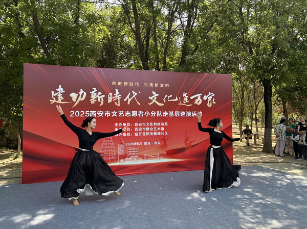 <b>精彩节目送到家门口，2025西安市文艺志愿者小分队走进经开区</b>