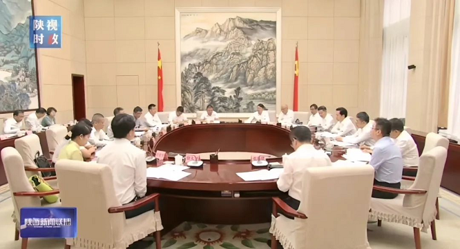 省委书记赵一德在西安主