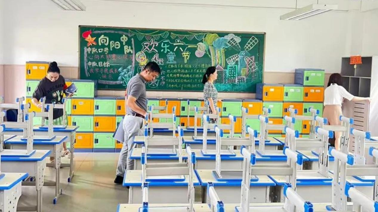 <b>期末安全卫生大清查——灞桥区席王中心小学筑牢防线，共建文明</b>