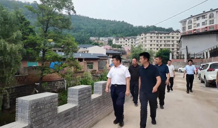 <b>延安市宝塔区调研防汛备汛和山体沟道人居环境综合治理工作</b>