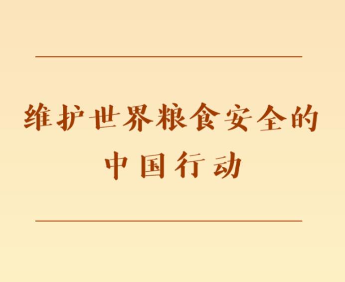 <b>第一观察 | 维护世界粮食安全的中国行动</b>