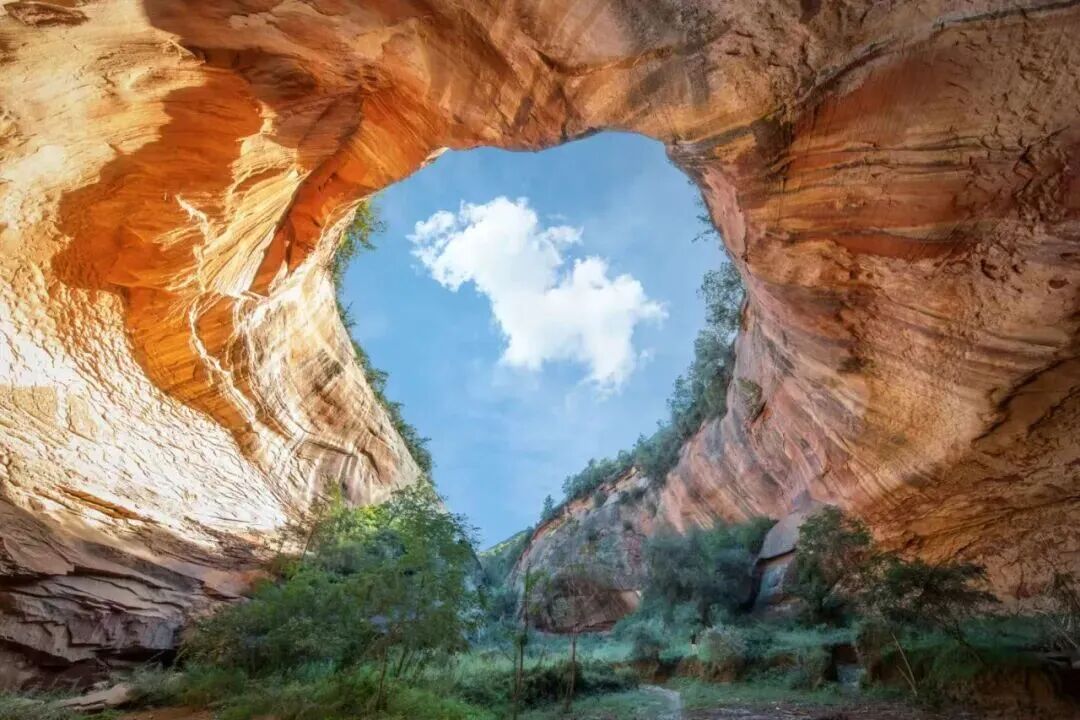 亿年匠心铸爱心 秦直道畔新景开——甘泉爱心谷11月26日正式开园