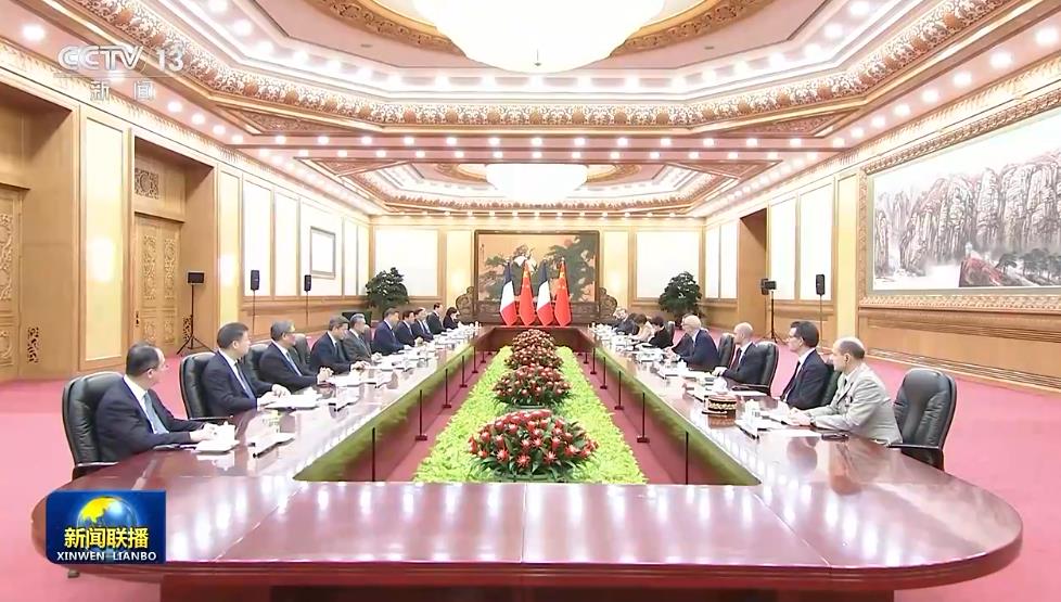 <b>独家视频丨习近平同法国总统马克龙举行会谈</b>