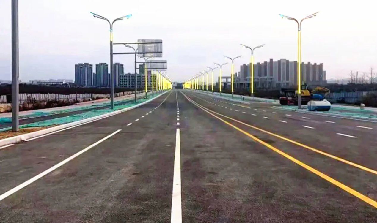 <b>西咸新区泾河新城泾茯路即将通车</b>