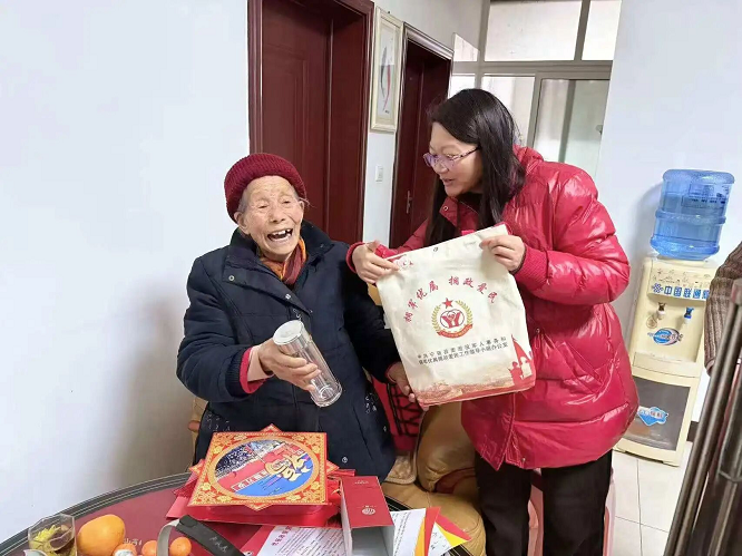 汉中市宁强县退役军人事务局组织开展春节走访慰问活动