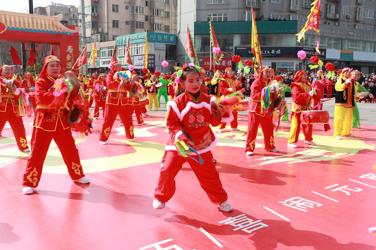 渭南市澄城县“澄城春来 喜闹元宵”社火巡演暨锣鼓大赛精彩上