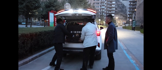 政府请客！府谷环卫工的免费早餐暖暖的很贴心