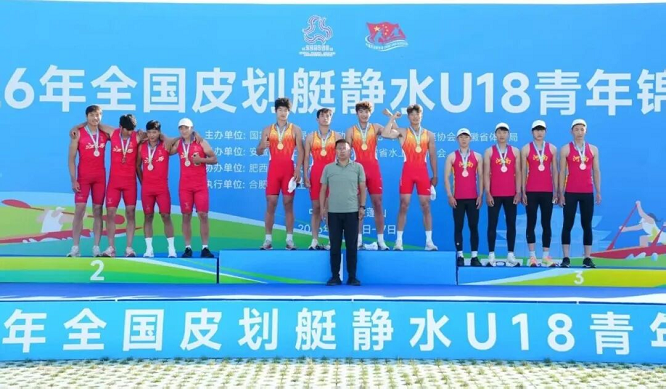 靖边籍小将陈彦彬摘全国皮划艇冠军，直通世青赛 ！   