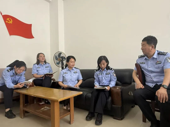 榆林市靖边县公安局：送教上门抓实外管 精准实训提升效能