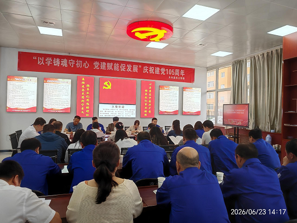 宝鸡市太白县非公党委开展庆祝建党105周年主题党日活动