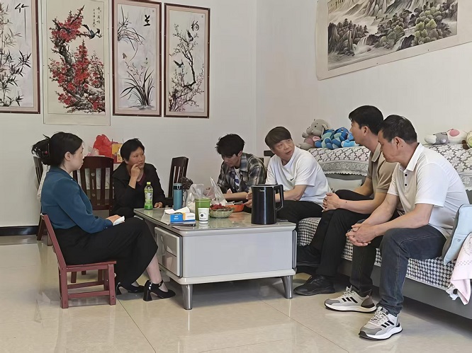 <b>商洛市镇安县：调研把脉当好“护航员”  </b>
