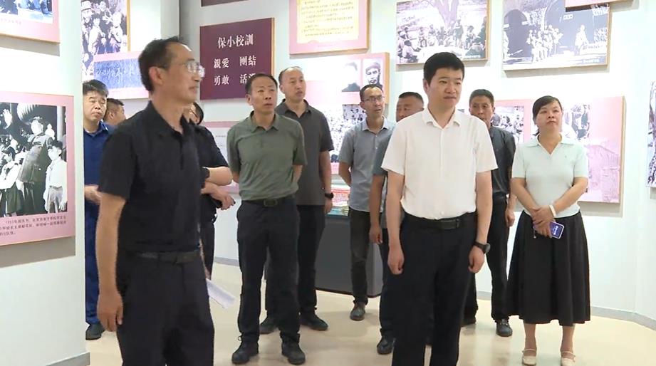 延安市安塞区委书记李延武调研督导全区校园安全工作