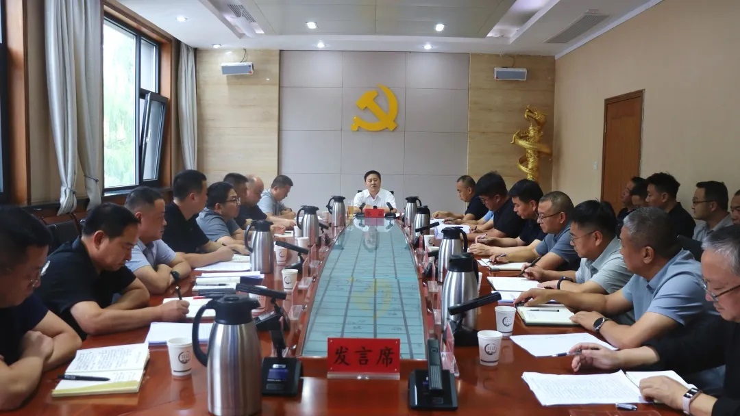 延安市黄龙县委书记张晶主持召开县委专题会议 研究部署治理欠