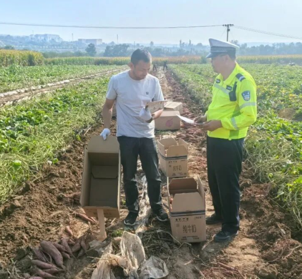 榆林市府谷县公安交管大队：亮尾护安筑牢乡村交通安全防线