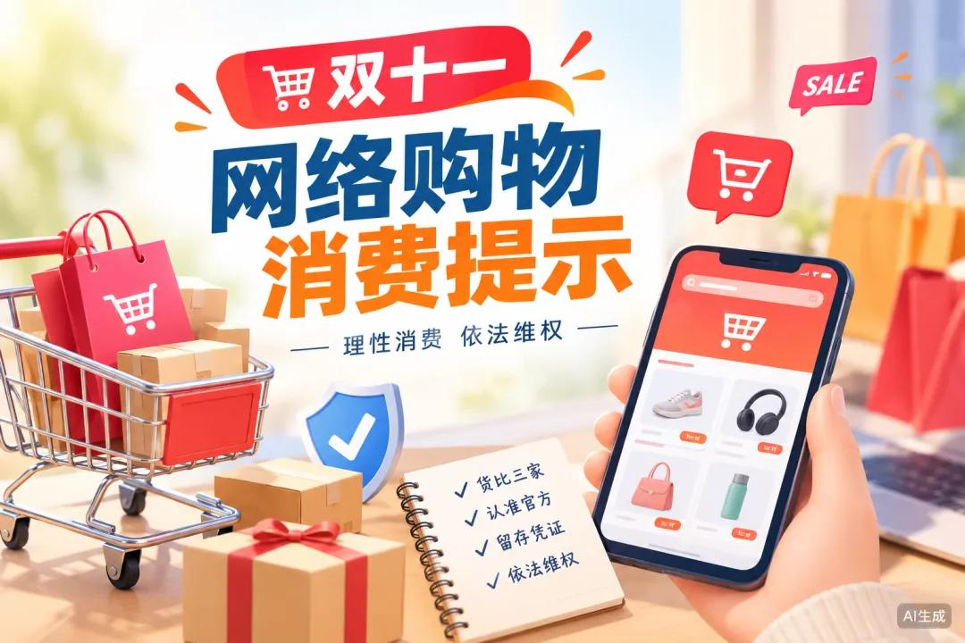 陕西消保委联合多地消费者组织发布“双十一”消费提示