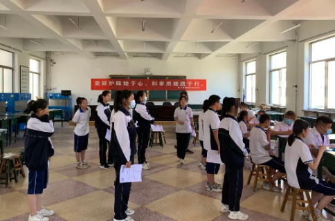 <b>榆林市星元医院视力筛查走进校园 守护学生清晰“视”界</b>