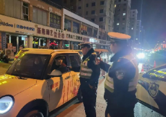 <b>河南：商丘交警持续开展酒驾夜查行动 筑牢冬季道路交通安全防线</b>