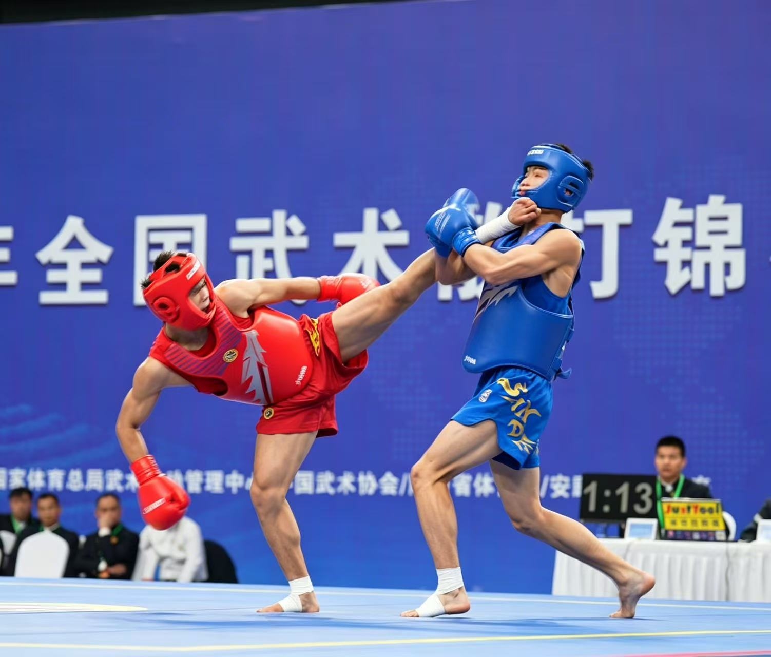 秦风铁拳 主场告捷——陕西武术散打队挺进全国八强