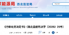 <b>因违法分包承装电力设施业务，中国能建陕西院被罚</b>