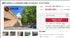 原贾平凹文化艺术馆挂牌司法拍卖 起拍价6966.09万元